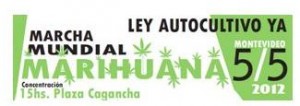 Afiche Marcha Mundial de la Marihuana: 5 de mayo de 2012